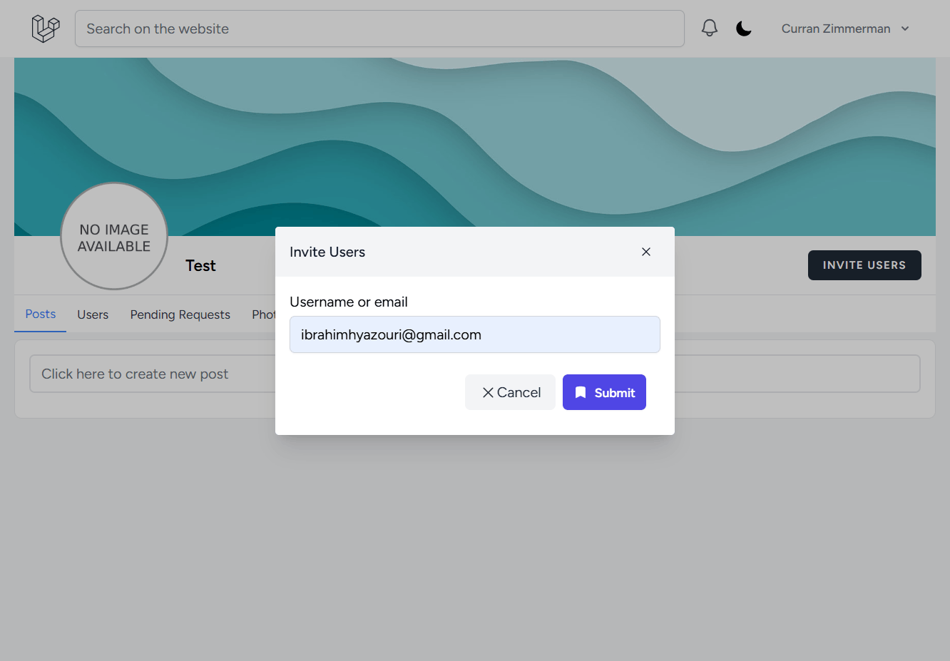 Easy-to-use invitation system to help grow the community by bringing in new members.